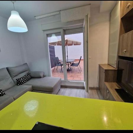 Apartamento Con Terraza Y Parking Gijón Habitación foto