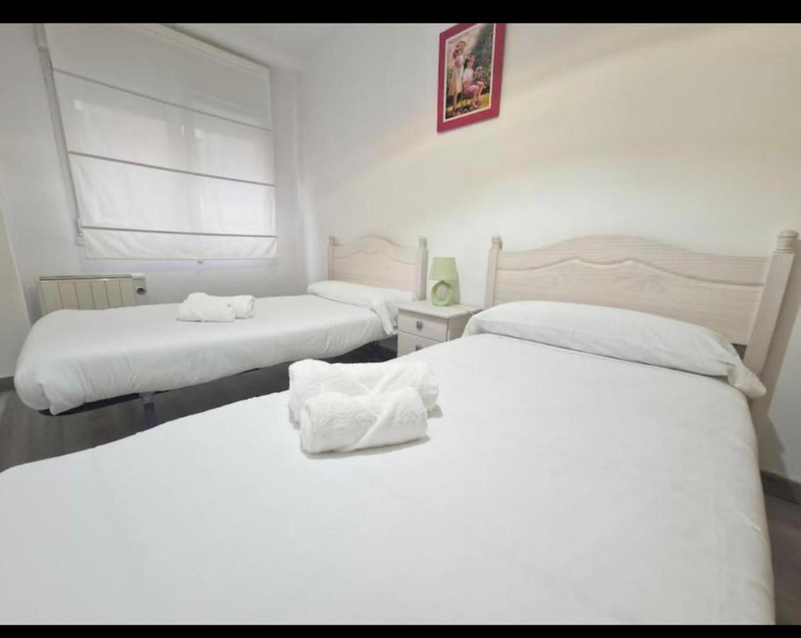 Apartamento Con Terraza Y Parking Gijón Habitación foto